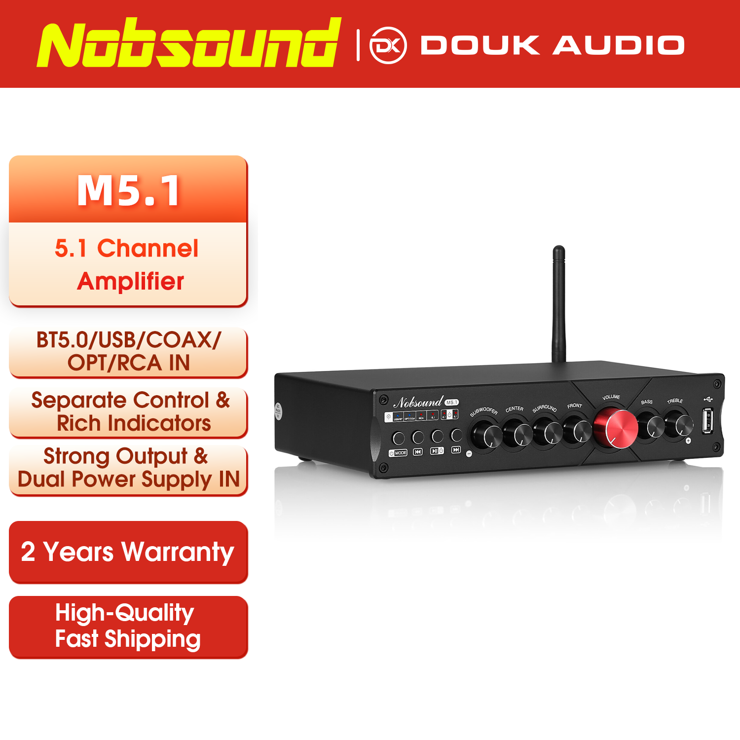 Nobsound M5.1 Digital Bluetoot - огляд і ціна Home Cinema Samsung 5.1