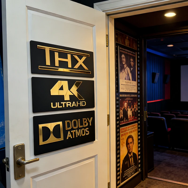 Dolby Atmos & DTS X Wall Signs - огляд і ціна Home Cinema Dts X