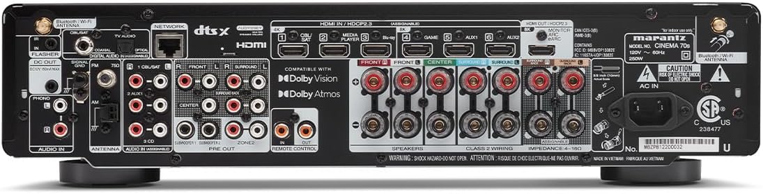 Marantz Cinema 70S 7.2-Ch Rece - огляд і ціна Home Cinema Dts X