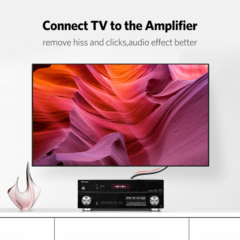 UGREEN 2RCA to 2 RCA Male to M - огляд і ціна Home Cinema Tv
