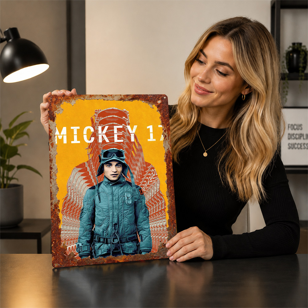 Mickey 17 Movie Metal Poster C - огляд і ціна Home Cinema Films