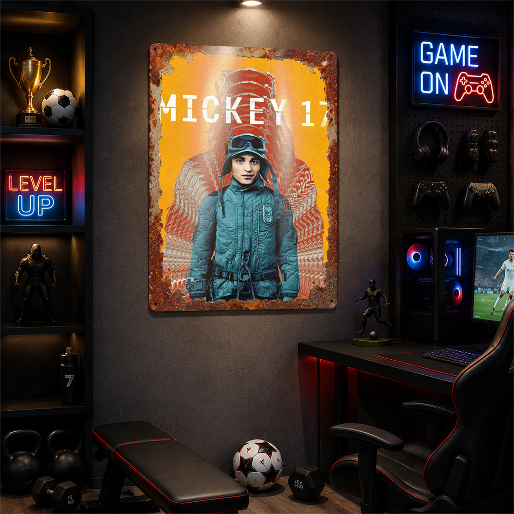 Mickey 17 Movie Metal Poster C - огляд і ціна Home Cinema Films