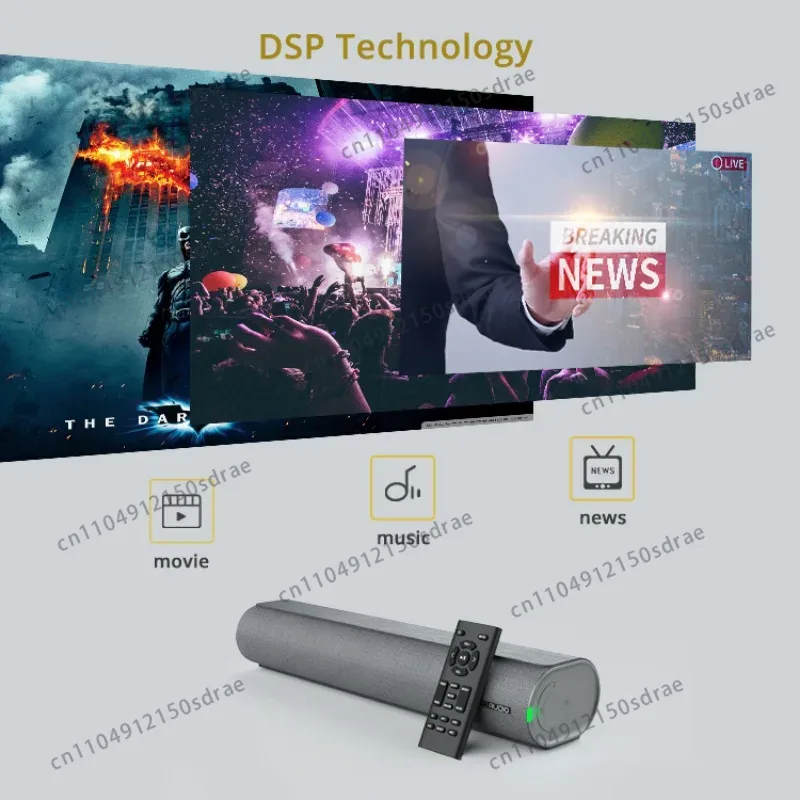 Bestisan Home Theater TV Sound - огляд і ціна Soundbar Bluetooth Home
