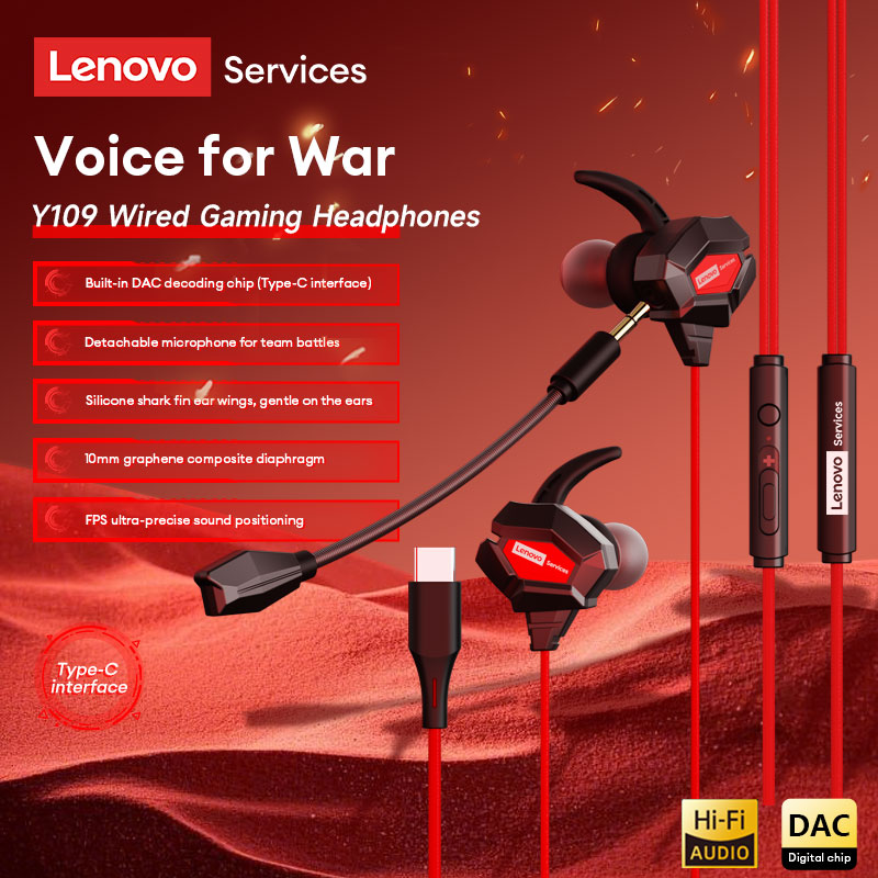Lenovo Y109 Wired Gaming Heads - огляд і ціна Soundbar Bluetooth Home