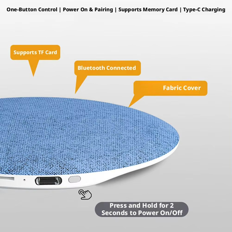 Mini Sleeping Bluetooth Speake - огляд і ціна Soundbar Bluetooth Home