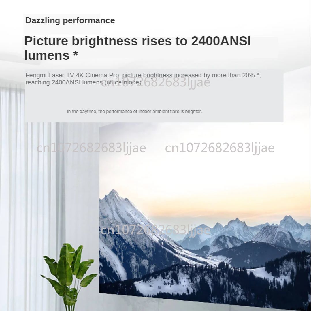 4K Cinema Pro Laser Projection - огляд і ціна Home Cinema Tv