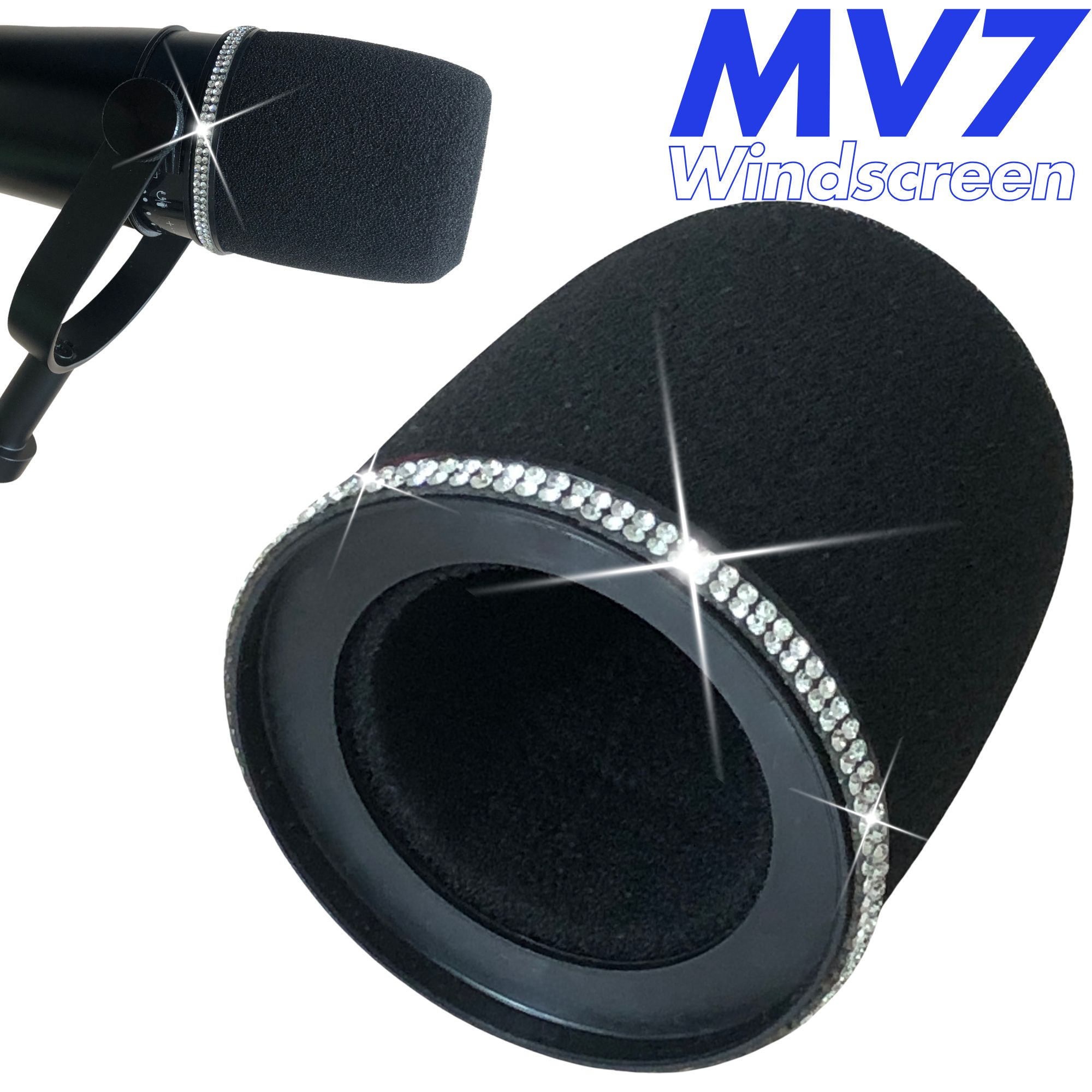Shining MV7 Pop Filter for Shu - огляд і ціна Shure Mic Sm7B